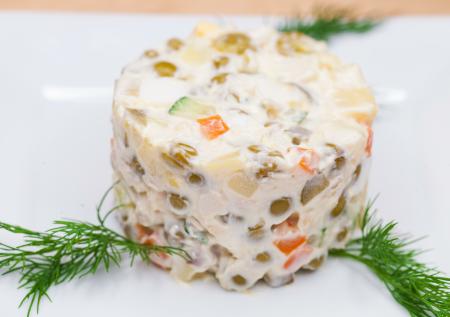 Классический советский салат оливье: уникальный рецепт с изюминкой