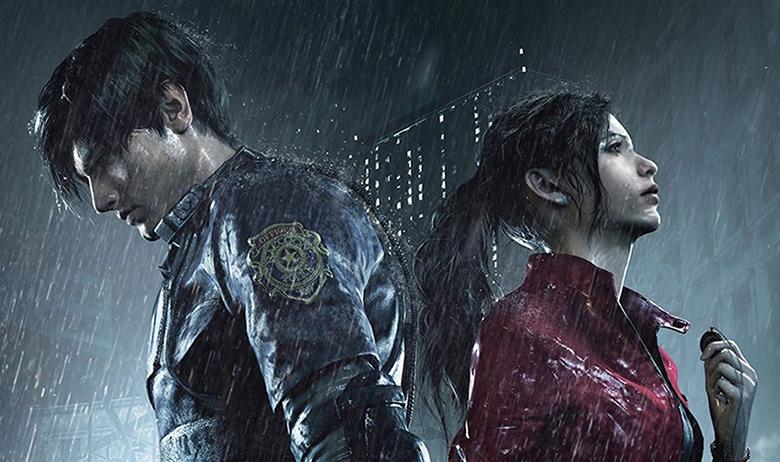 Кадр из игры Resident Evil 2