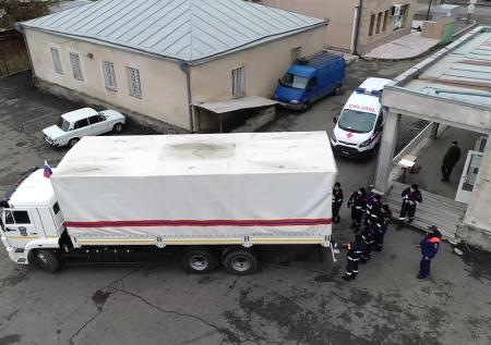 Новые силы спасателей из РФ прибыли в Карабах