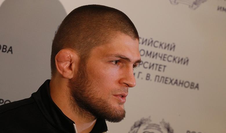 Боец Хабиб Нурмагомедов
