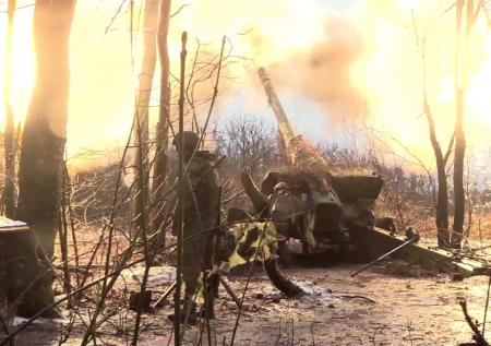 «Перепаханные» российскими артиллеристами опорники ВСУ попали на видео