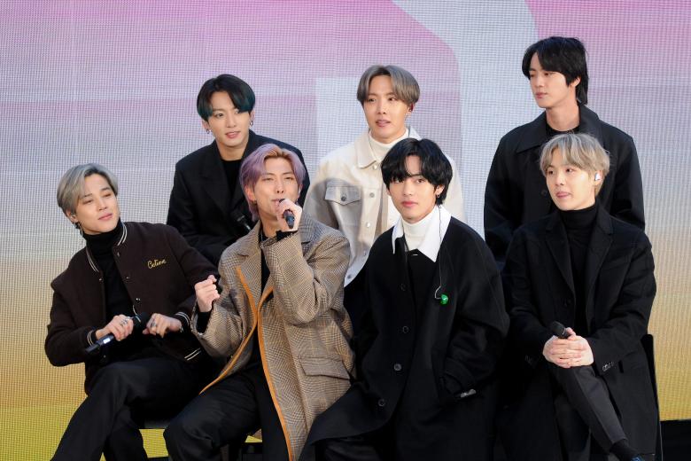 Группа BTS 