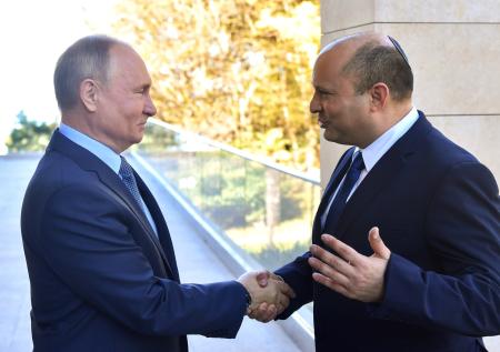 Путин пригласил премьер-министра Израиля в Санкт-Петербург