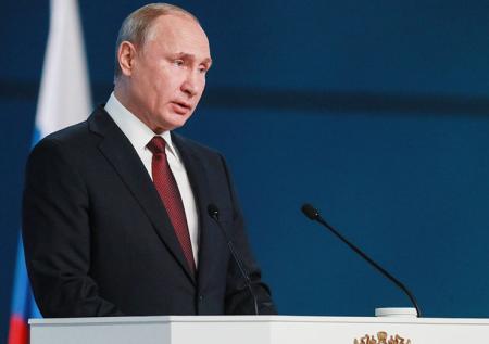 Путин принимает верительные грамоты у зарубежных послов