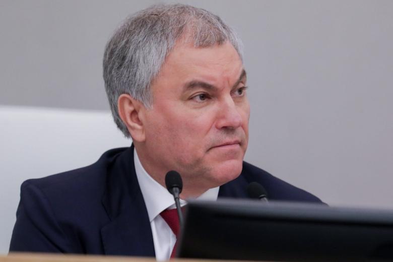 Спикер Госдумы Вячеслав Володин