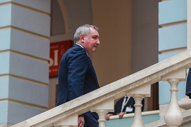 Гендиректор Роскосмоса Дмитрий Рогозин