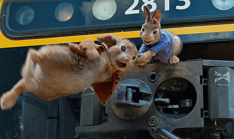 Кадр из мультфильма «Кролик Питер»