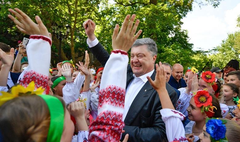 Президент Украины Пётр Порошенко,