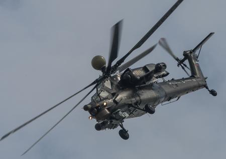 Вертолёт «Ночной охотник» смог показать уникальную фигуру пилотажа