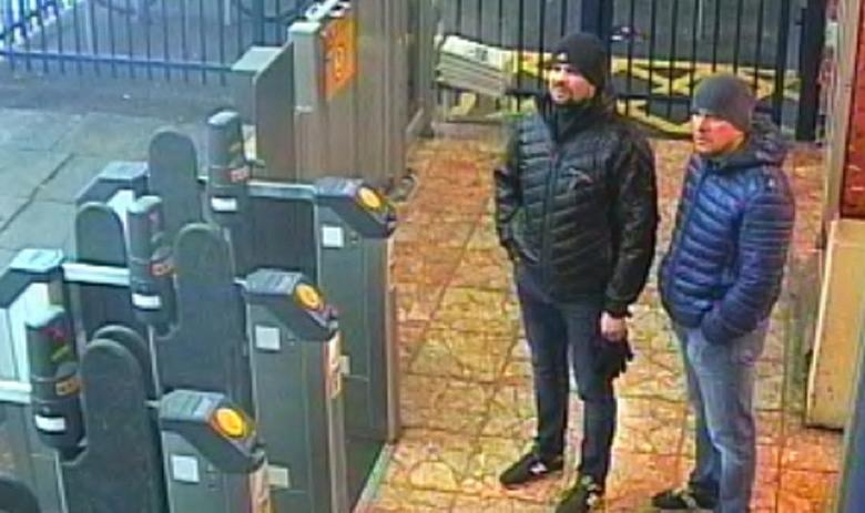 Подозреваемые по «делу Скрипалей» Александр Петров и Руслан Боширов