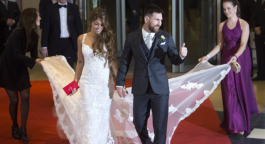 Свадьба Лионеля Месси, 2017 год