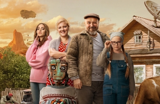 Постер к сериалу «Кибердеревня»