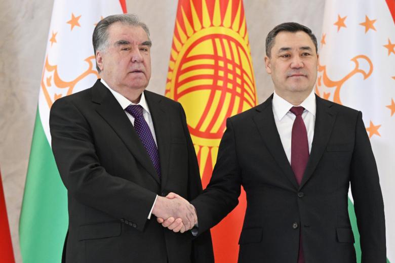 Эмомали Рахмон и Садыр Жапаров