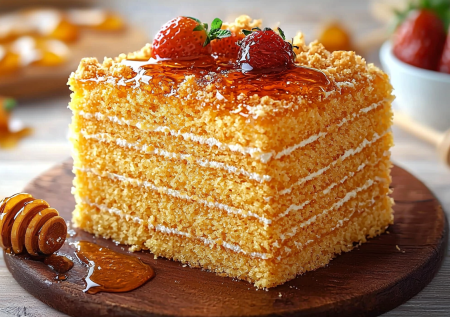 Классический торт «Медовик»: пошаговый рецепт вкуснейшего десерта