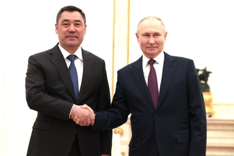 Владимир Путин и Садыр Жапаров