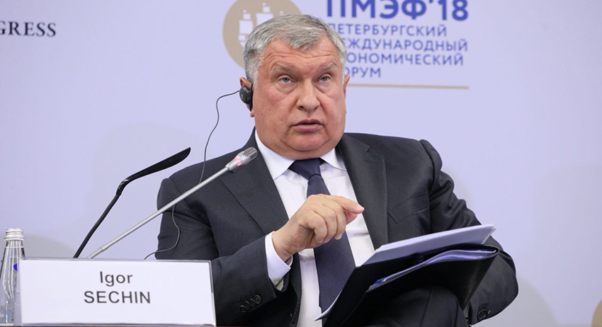 Глава «Роснефти» Игорь Сечин