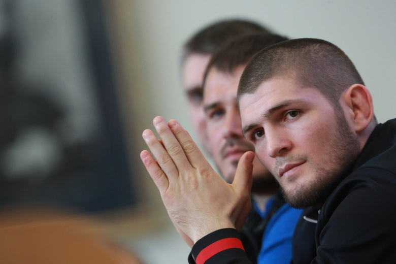 Экс-чемпион Абсолютного бойцовского чемпионата (UFC) в легком весе Хабиб Нурмагомедов