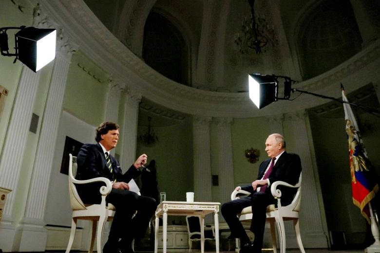 Такер Карлсон, Владимир Путин