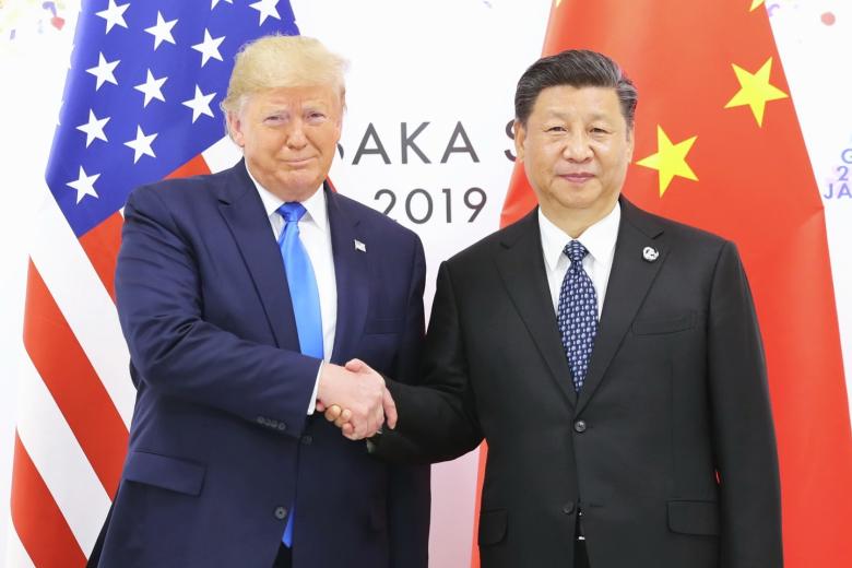Дональд Трамп и Си Цзиньпин, 2019 г.