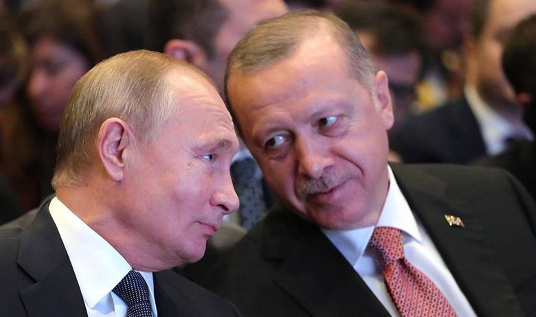 Владимир Путин и Реджеп Тайип Эрдоган
