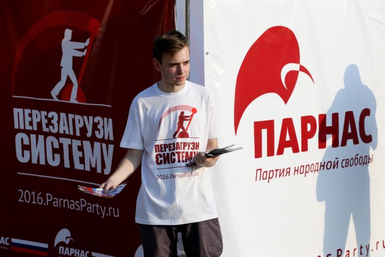 Предвыборная агитация ПАРНАС