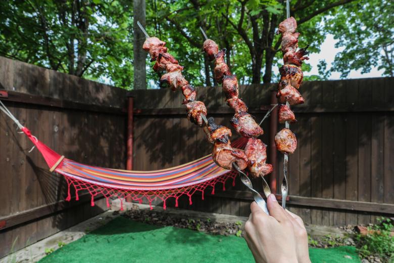 Шашлыки на даче