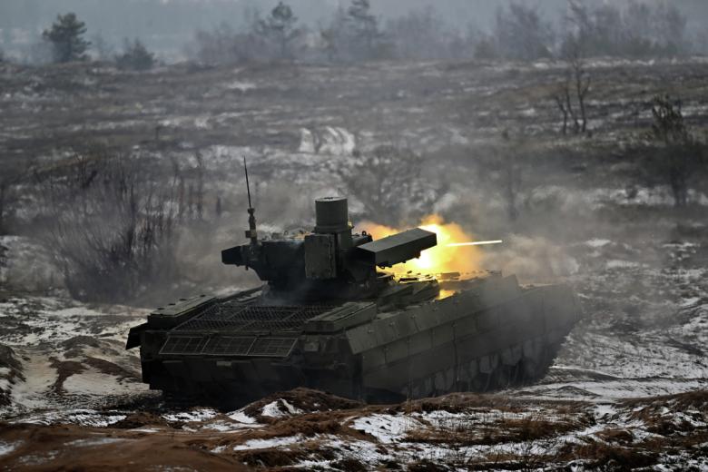 Боевая машина поддержки танков БМПТ «Терминатор»