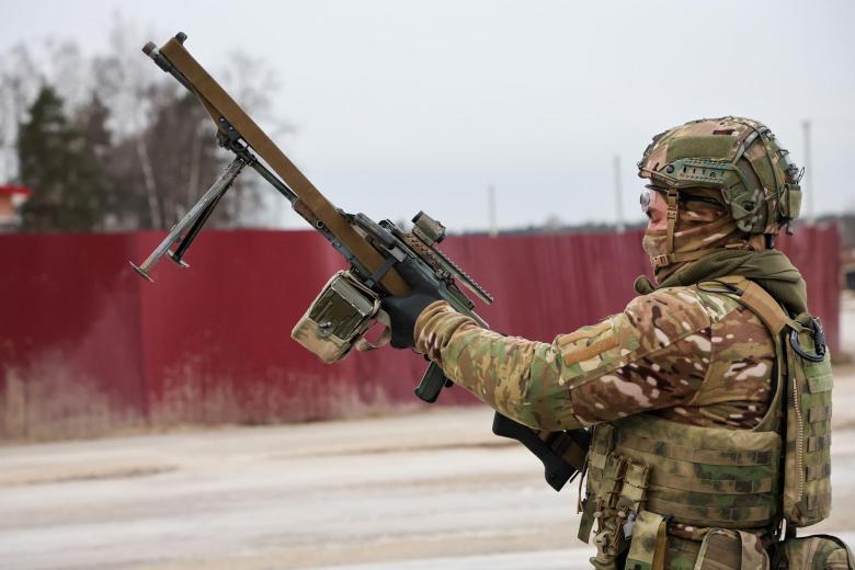 Военнослужащий ВС РФ в зоне СВО