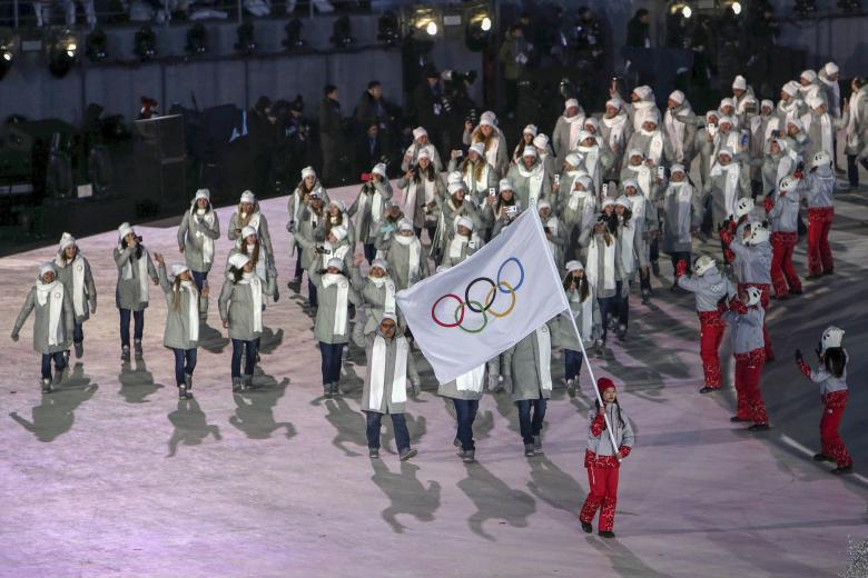 Российская команда под нейтральным флагом на зимней Олимпиаде в Пхёнчхане (2018)