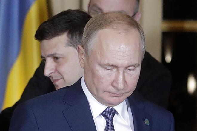 Владимир Зеленский и Владимир Путин