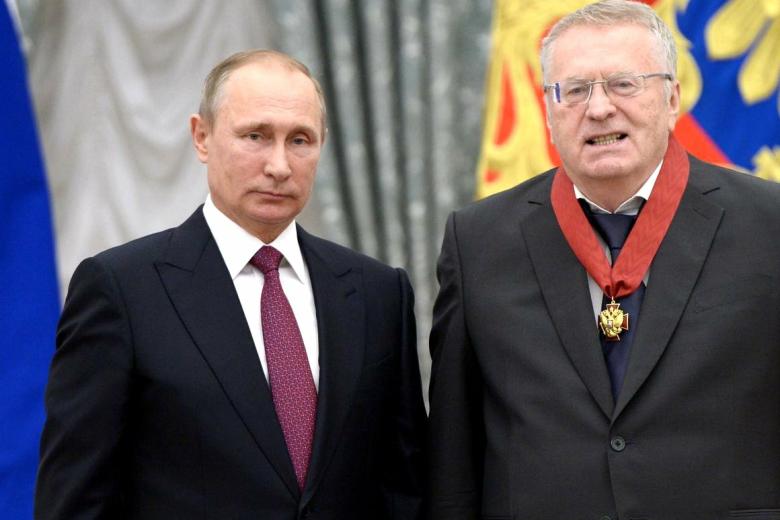 Владимир Путин и Владимир Жириновский