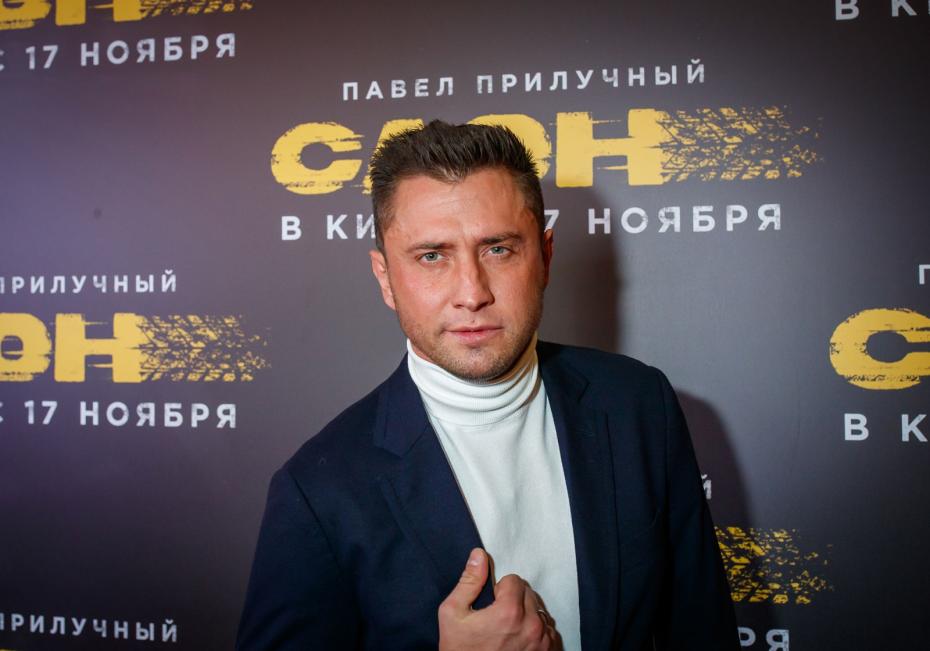 Павел Прилучный на премьере сериала «Слон» в Москве