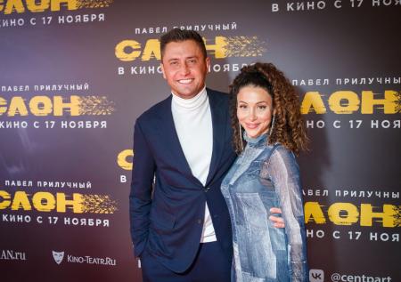 Прилучный привел жену на премьеру фильма «Слон» о настоящем мужчине