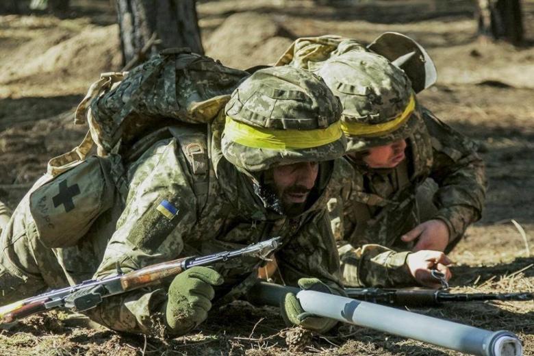 Военнослужащие ВСУ