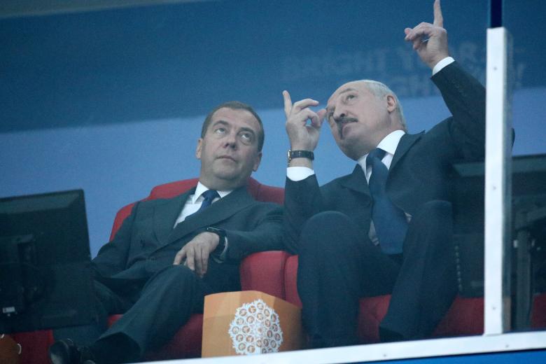 Дмитрий Медведев и Александр Лукашенко