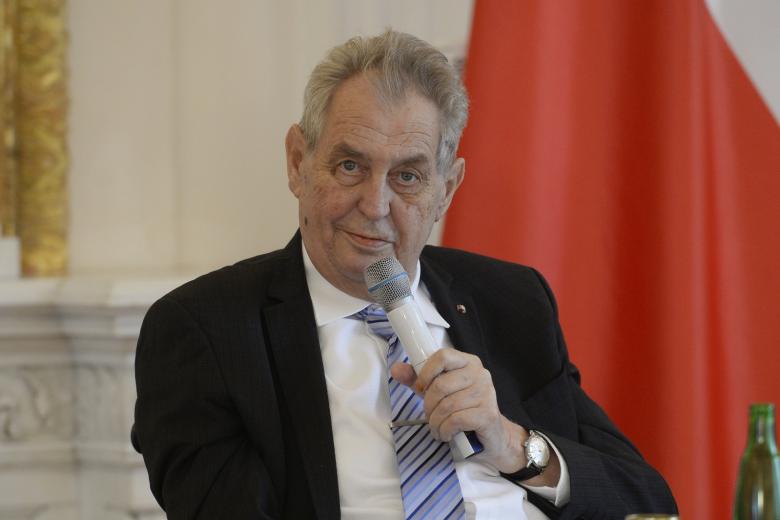 Президент Чехии Милош Земан