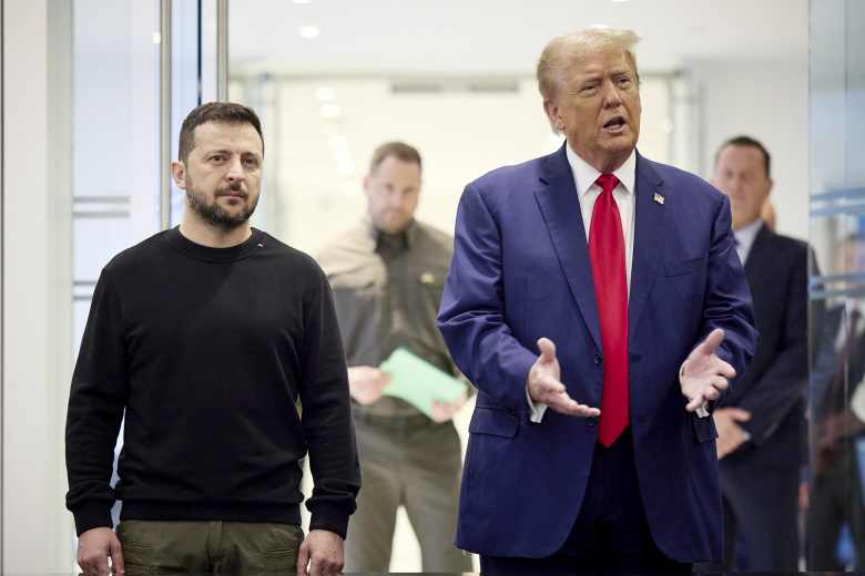 Владимир Зеленский и Дональд Трамп