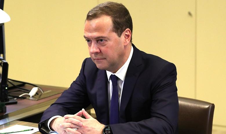 Премьер-министр России Дмитрий Медведев