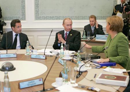 The Times рассказала, как Путин напоил Саркози и напугал Меркель