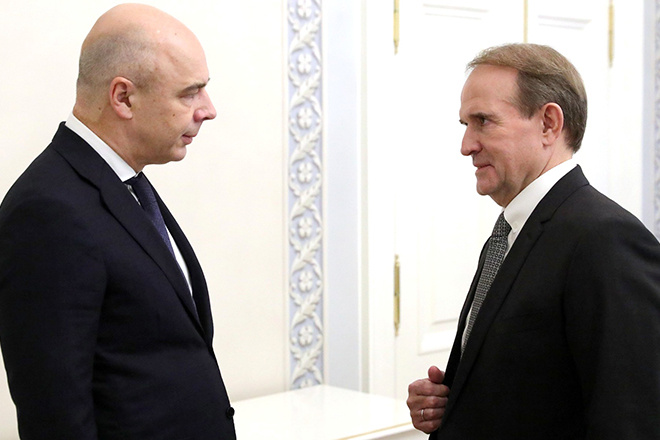 Антон Силуанов и Виктор Медведчук