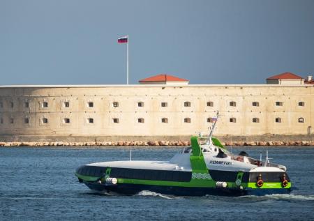 В Севастополе перестал ходить морской транспорт