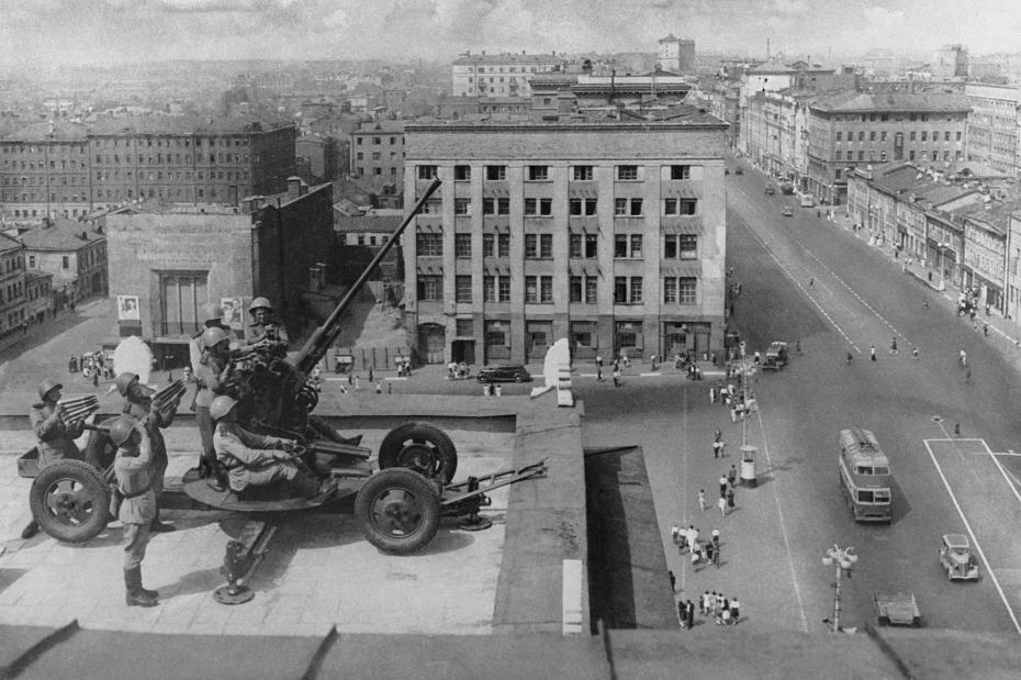 Великая Отечественная война. Москва, 1941 год