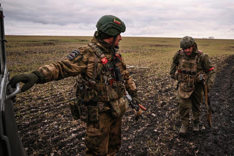 Военнослужащие ВС РФ в зоне СВО