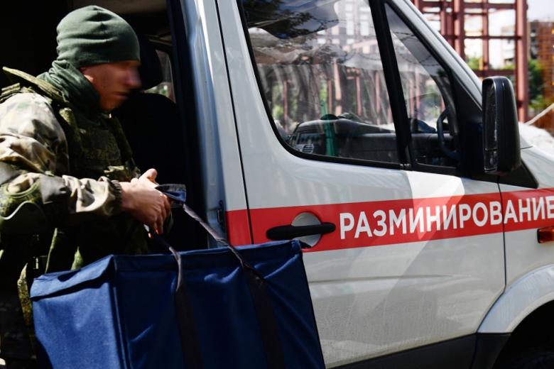 Специалист сводного отряда Международного противоминного центра ВС РФ