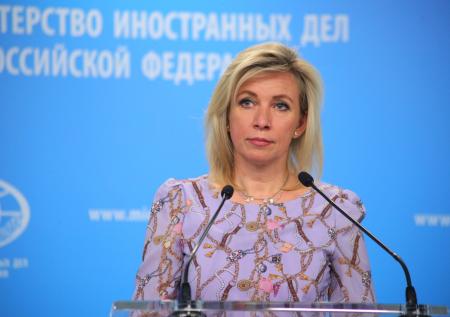 Захарова поздравила Жан-Пьер с отказом комментировать обыск у Трампа