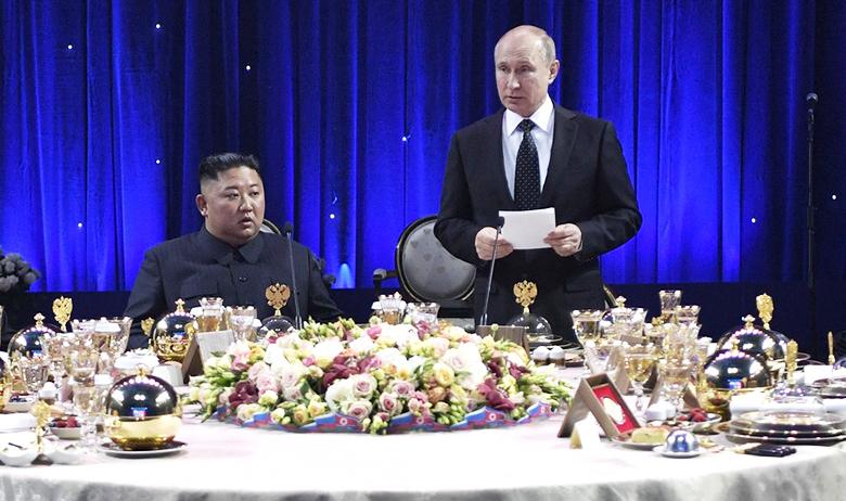 Ким Чен Ын и Владимир Путин