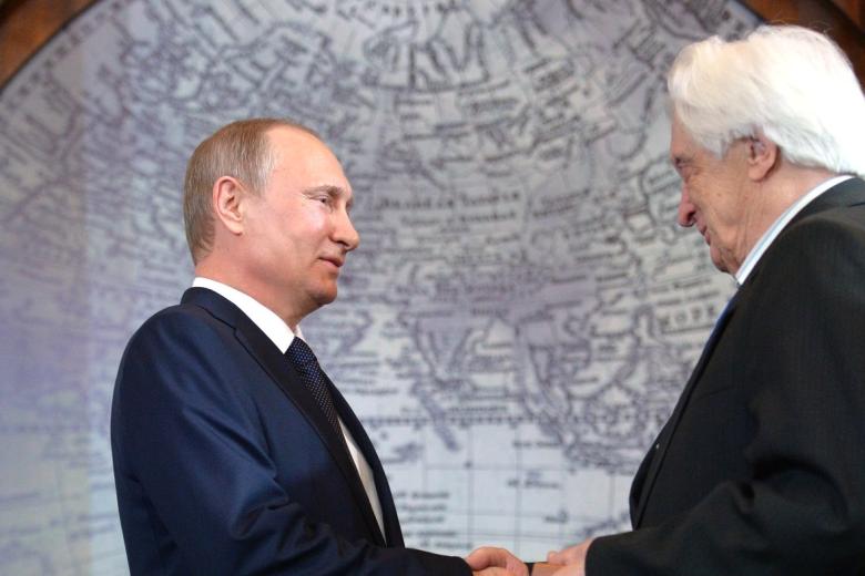 Владимир Путин и Юрий Симонов 