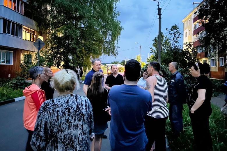 Вячеслав Гладков в Шебекино