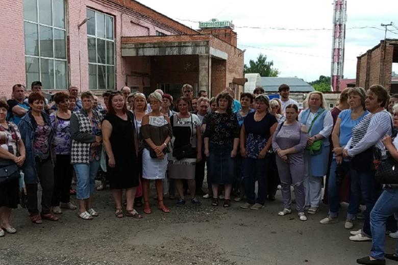 Рабочие хлебокомбината