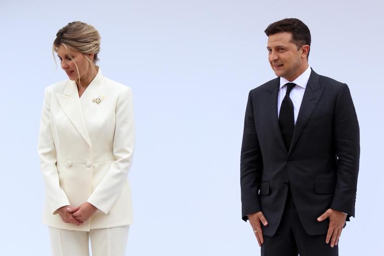 Владимир и Елена Зеленские 